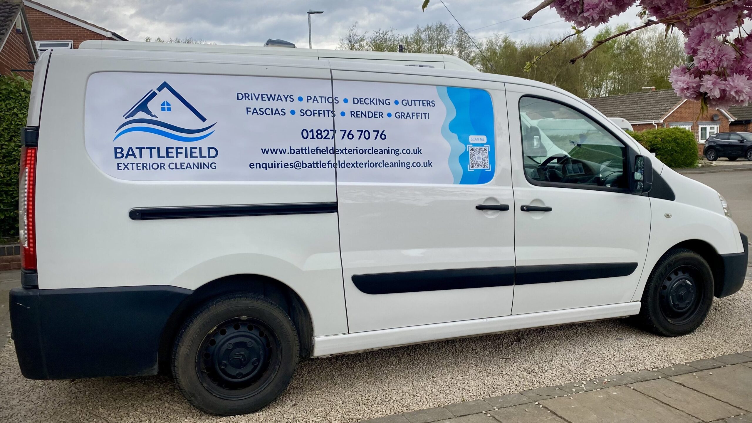 Battlefield Exterior Cleaning Van