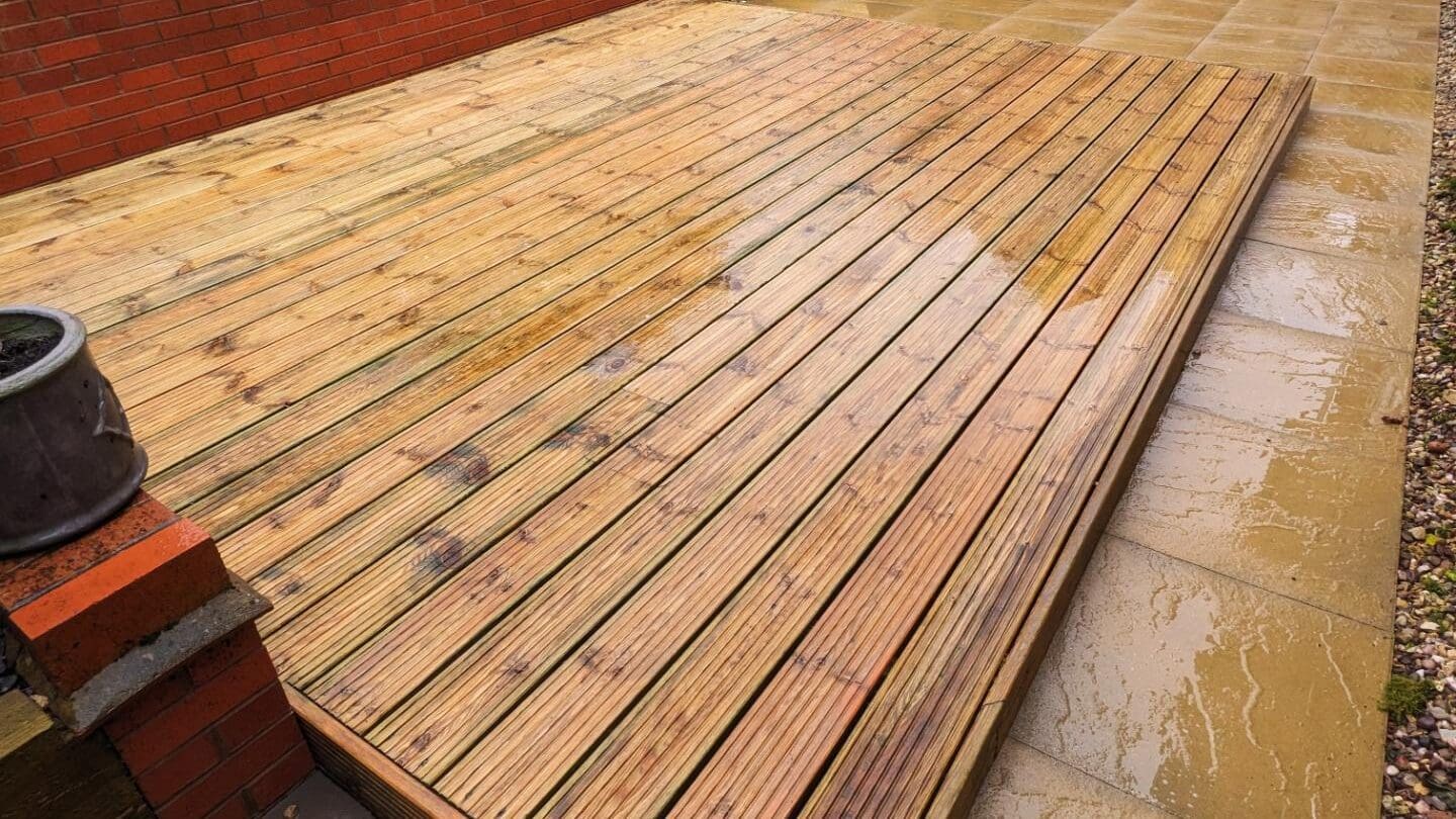 A clean decking