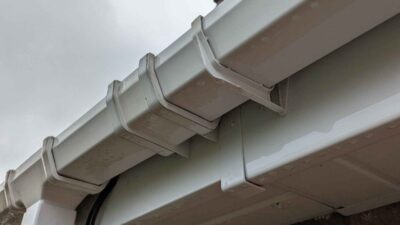 Clean gutters and facias